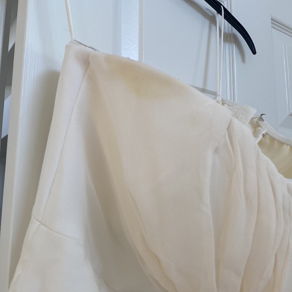 Cinq a Sept Yuka Draped Strapless Mini Dress - Picture 2 of 5